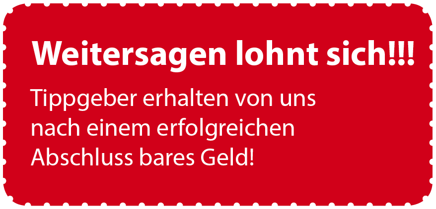 weitersagen lohnt sich