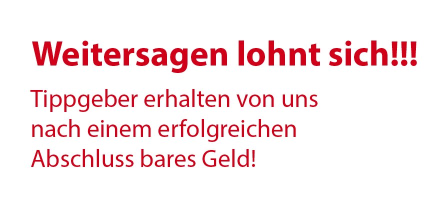 weitersagen lohnt sich